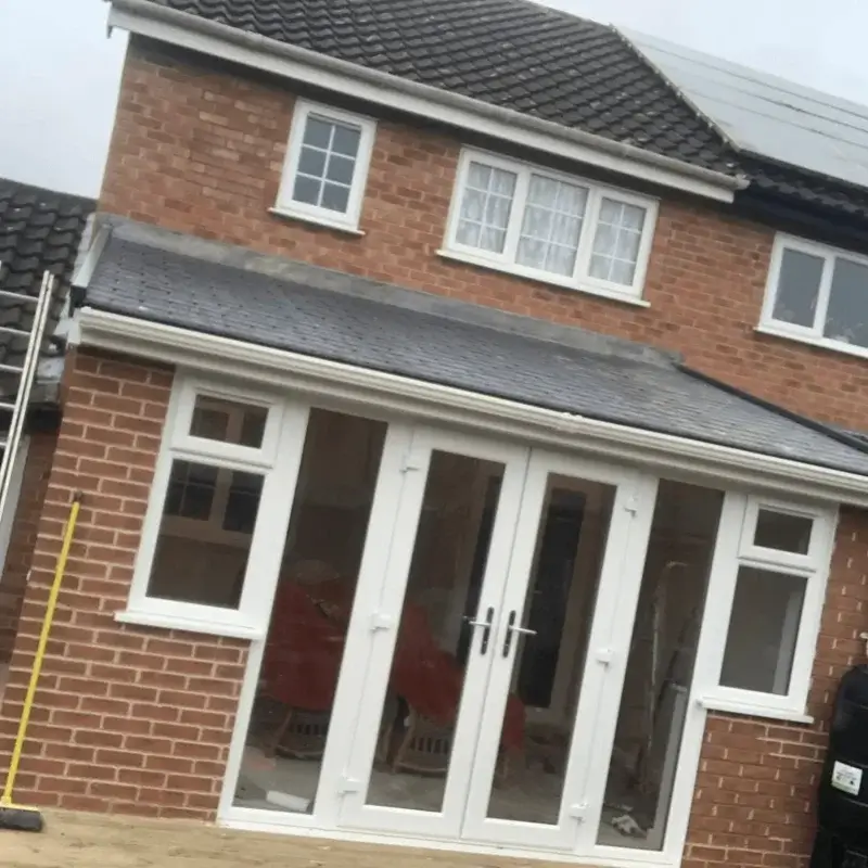 Premium double-glazed casement windows providing excellent insulation and energy efficiency upgrades for a Norfolk home. By Norfolk Exterior Solutions